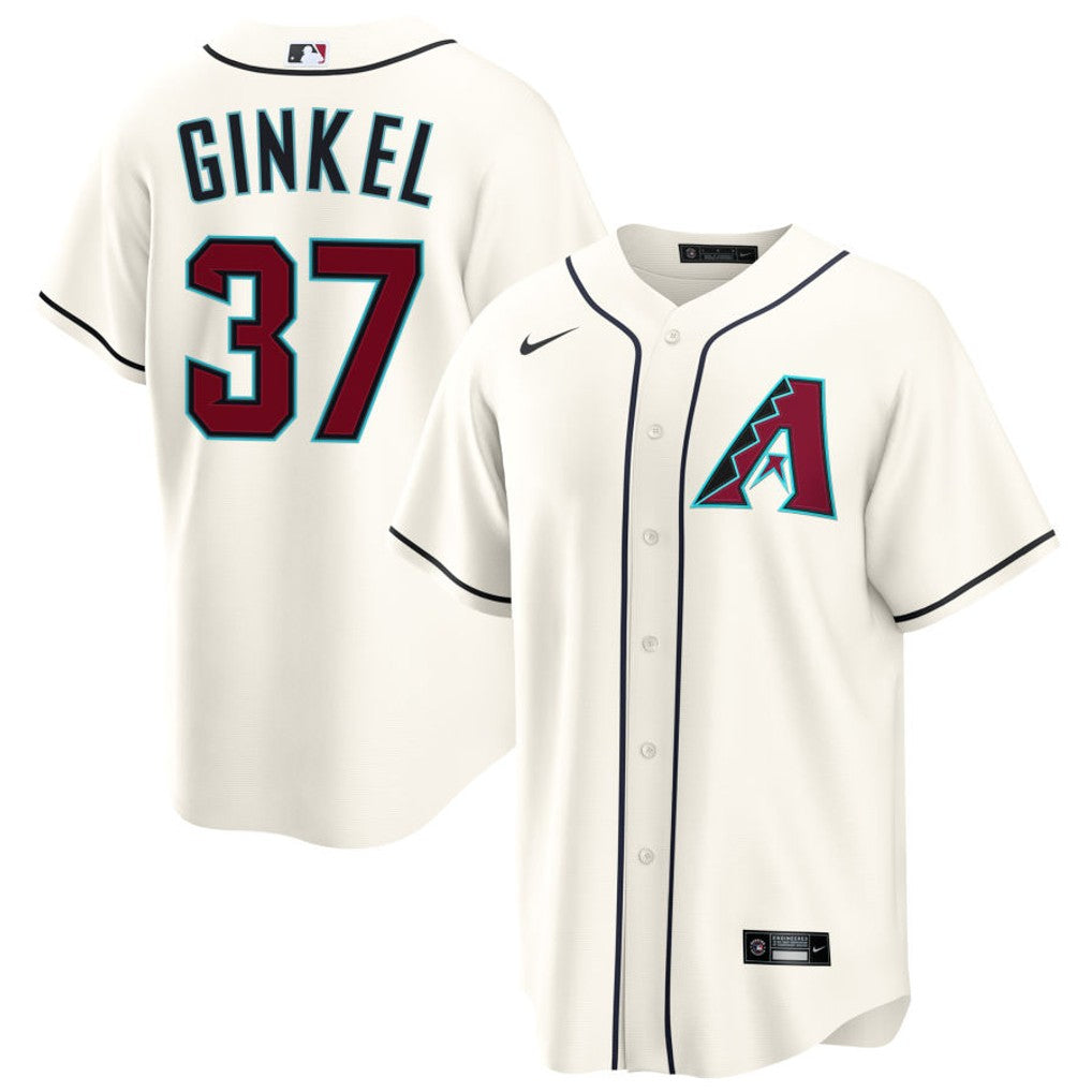 Kevin Ginkel Arizona Diamondbacks 2026 Home Jersey - Cream