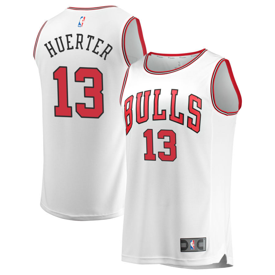 Kevin Huerter Chicago Bulls 2025 Association Edition Jersey - White