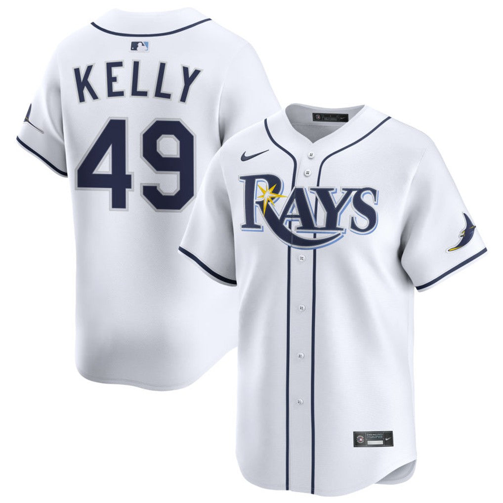 Kevin Kelly Tampa Bay Rays 2026 Home Limited Jersey - White