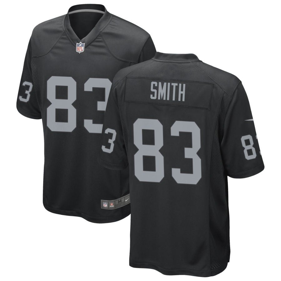 Key'Shawn Smith Las Vegas Raiders 2025 Game Jersey - Black