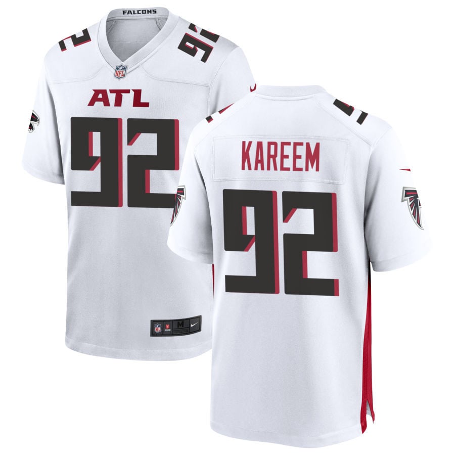 Khalid Kareem Atlanta Falcons 2025 Game Jersey - White