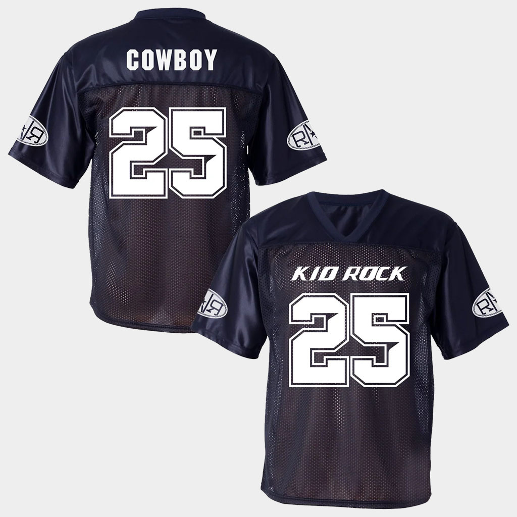 Kid Rock Merch R And R 2025 Cowboy Jersey Unique Gifts For Music Lovers