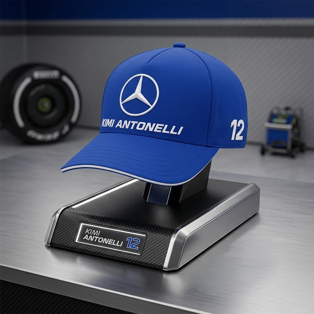 Kimi Antonelli 12 Mercedes AMG F1 Racing Hat Kimi Antonelli Merch Gift For Brothers