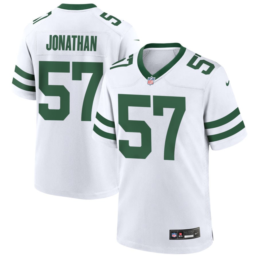 Kingsley Jonathan New York Jets 2025 Game Jersey - Legacy White