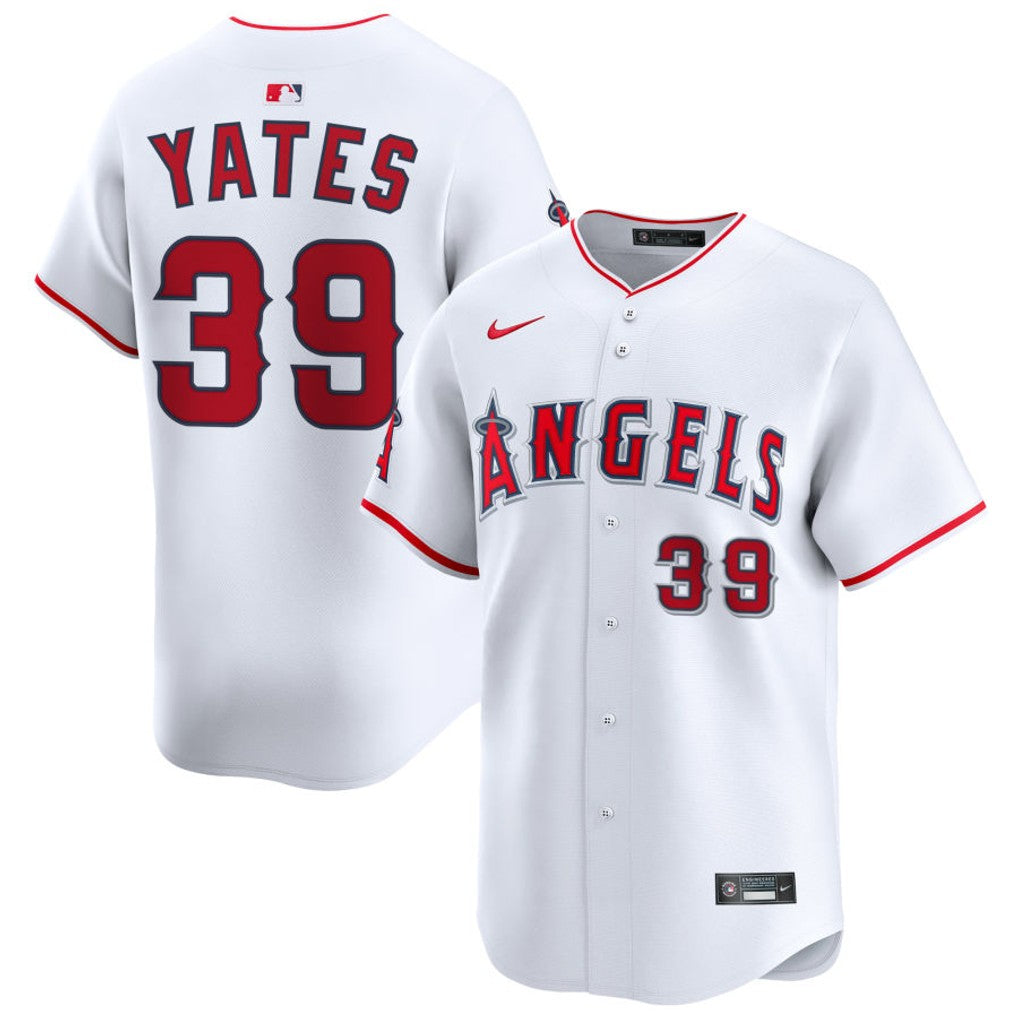 Kirby Yates Los Angeles Angels 2026 Home Limited Jersey - White