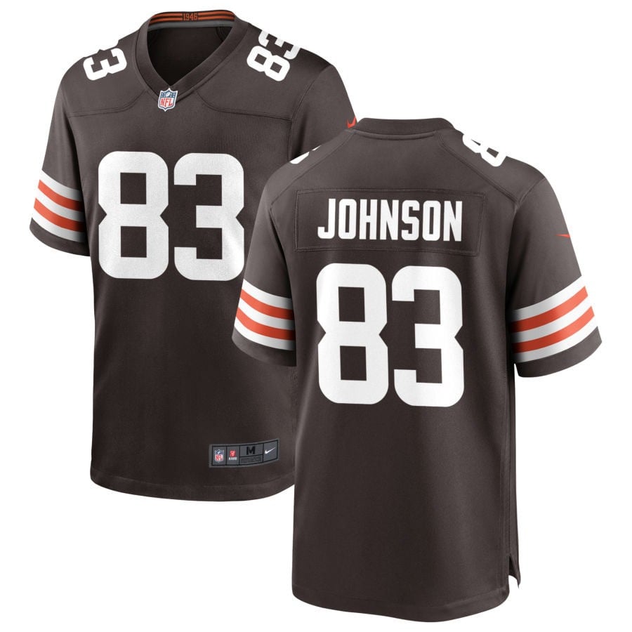 Kisean Johnson Cleveland Browns 2025 Game Jersey - Brown