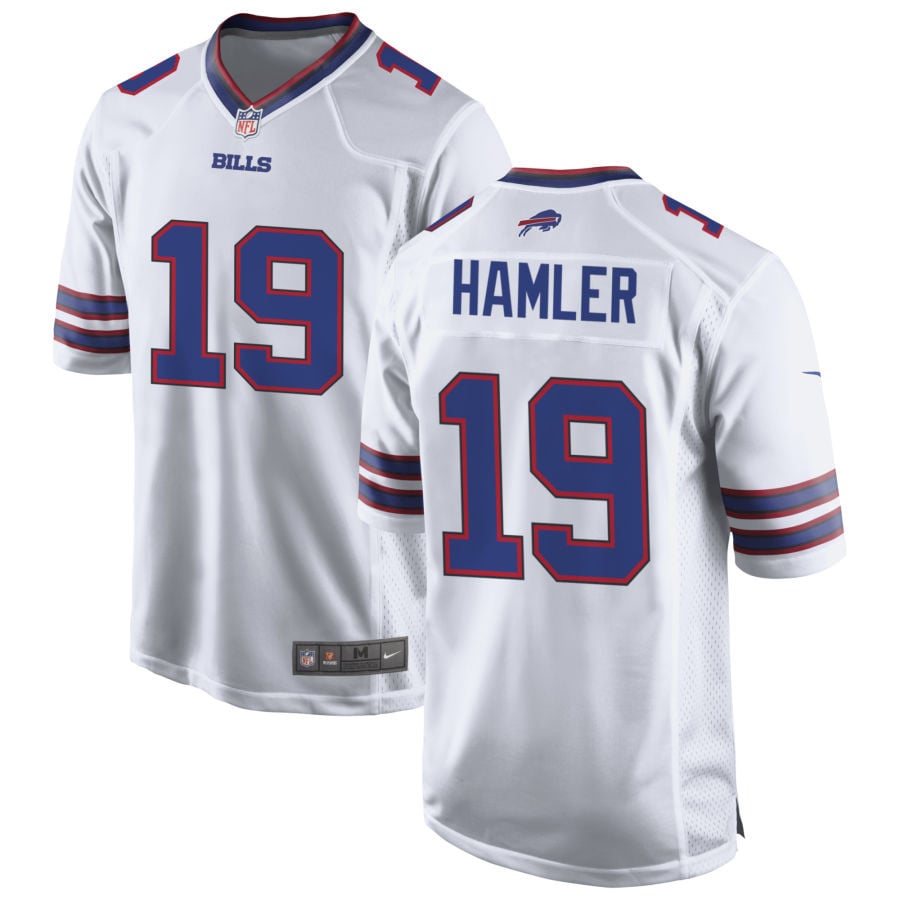 KJ Hamler Buffalo Bills 2025 Game Jersey - White