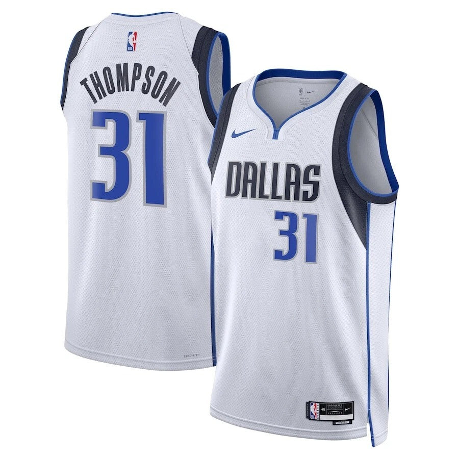 Klay Thompson Dallas Mavericks 2025 Swingman Jersey Association Edition - White