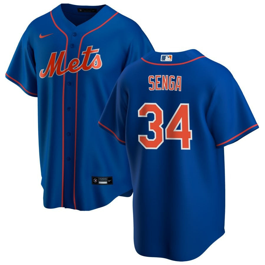 Kodai Senga New York Mets 2025 Alternate Replica Jersey - Royal