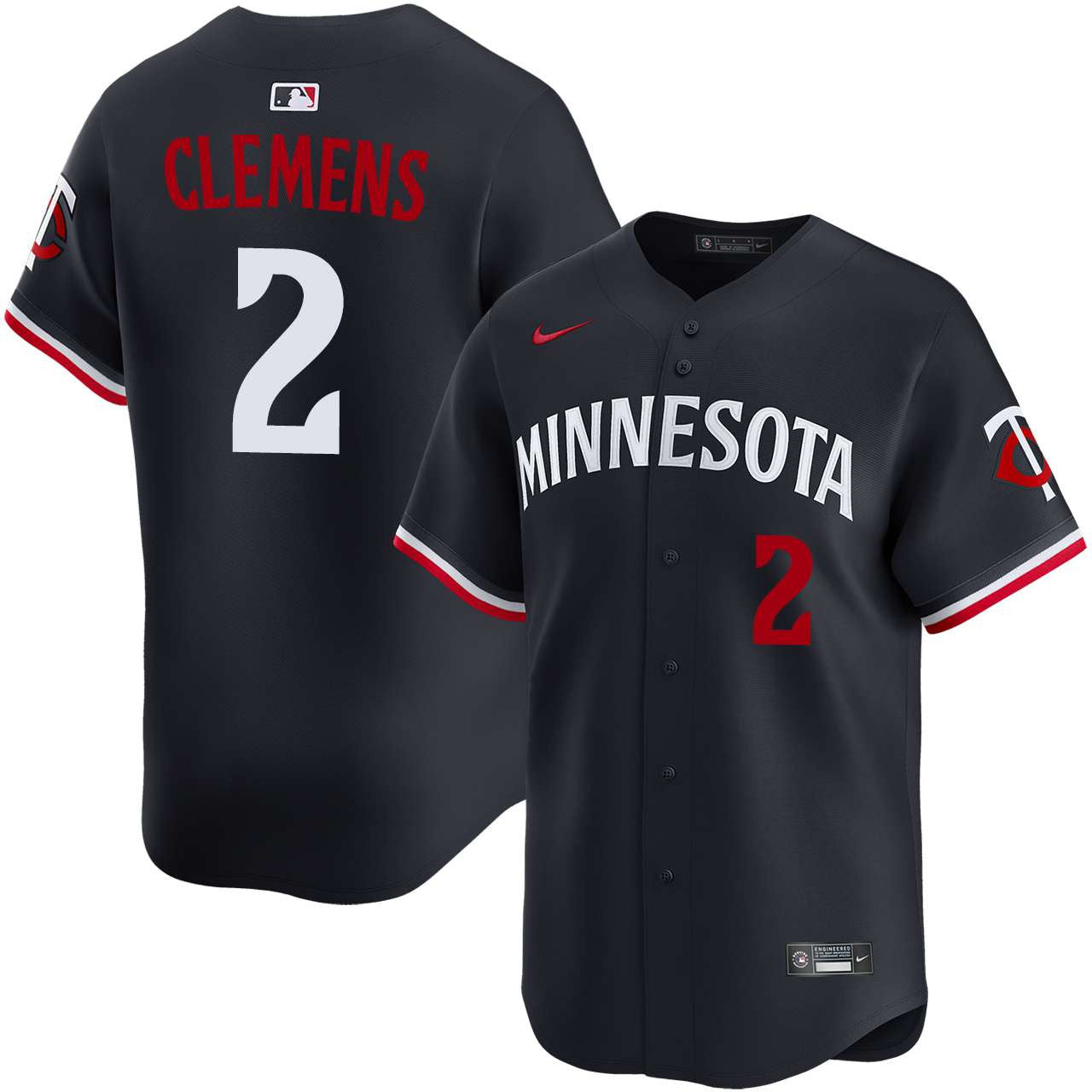 Kody Clemens Minnesota Twins 2026 Alternate Limited Jersey - Navy