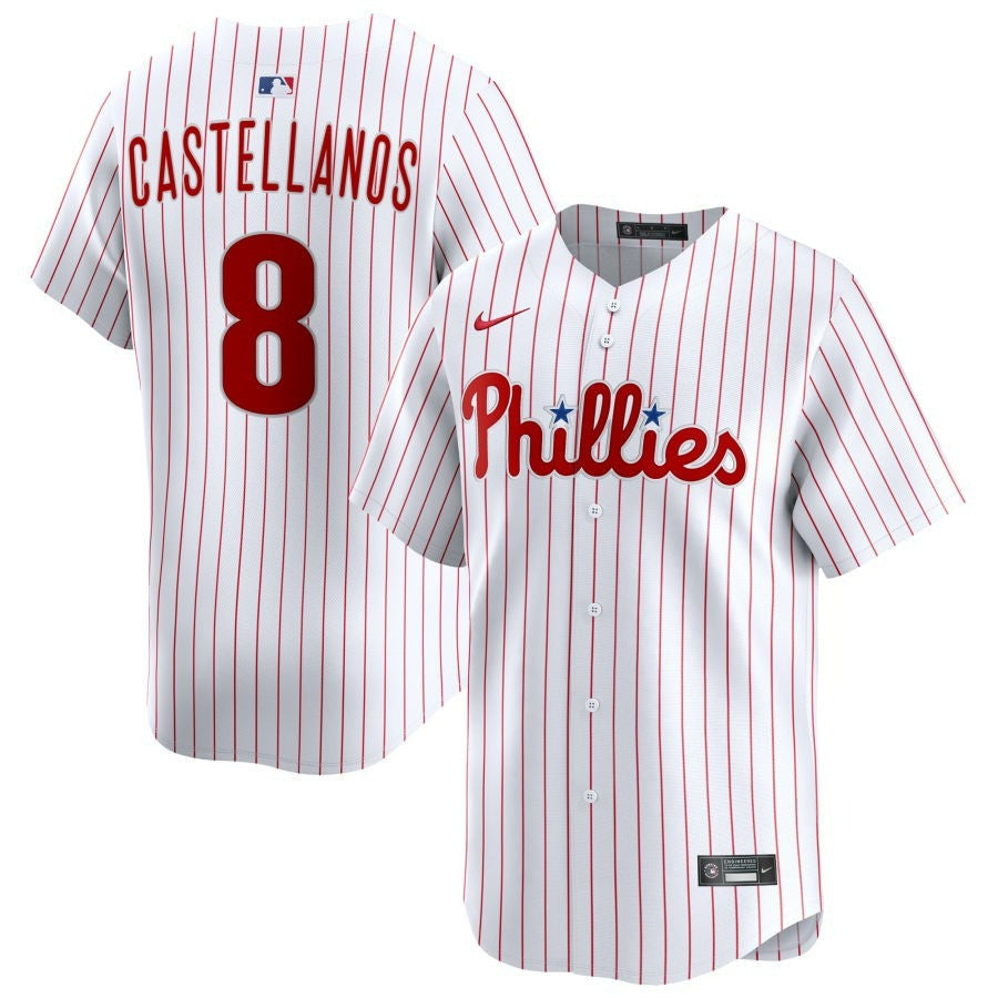 Kody Clemens Philadelphia Phillies 2025 Home Limited Jersey - White