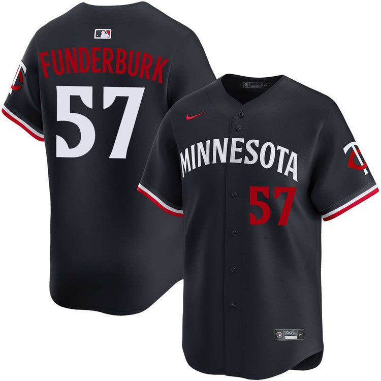 Kody Funderburk Minnesota Twins 2026 Alternate Limited Jersey - Navy