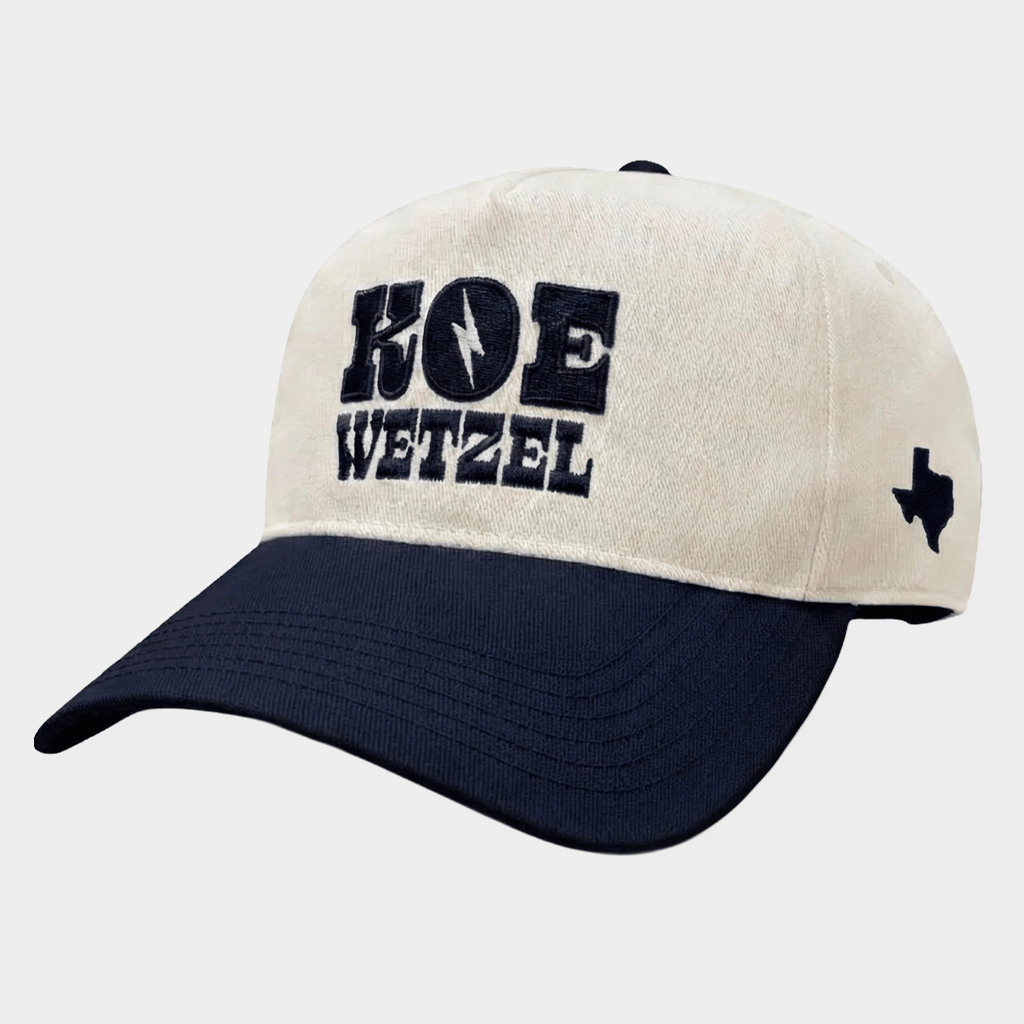 Koe Wetzel Merch 2026 Lightning Hat Embroidered Koe Wetzel Hat Best Gifts For Husband