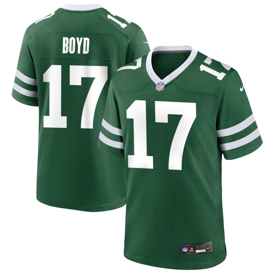 Kris Boyd New York Jets 2025 Game Jersey - Legacy Green
