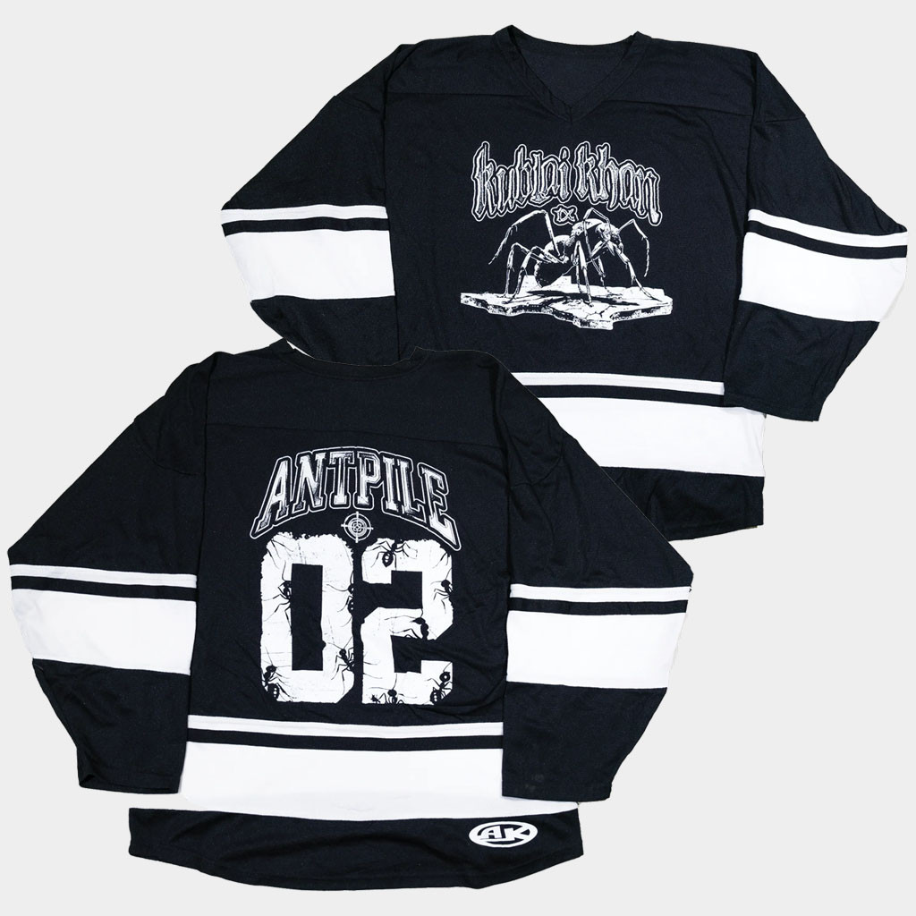Kublai Khan Merch Antpile 2 Black White Jersey Kublai Khan Apparel Gifts For Brother