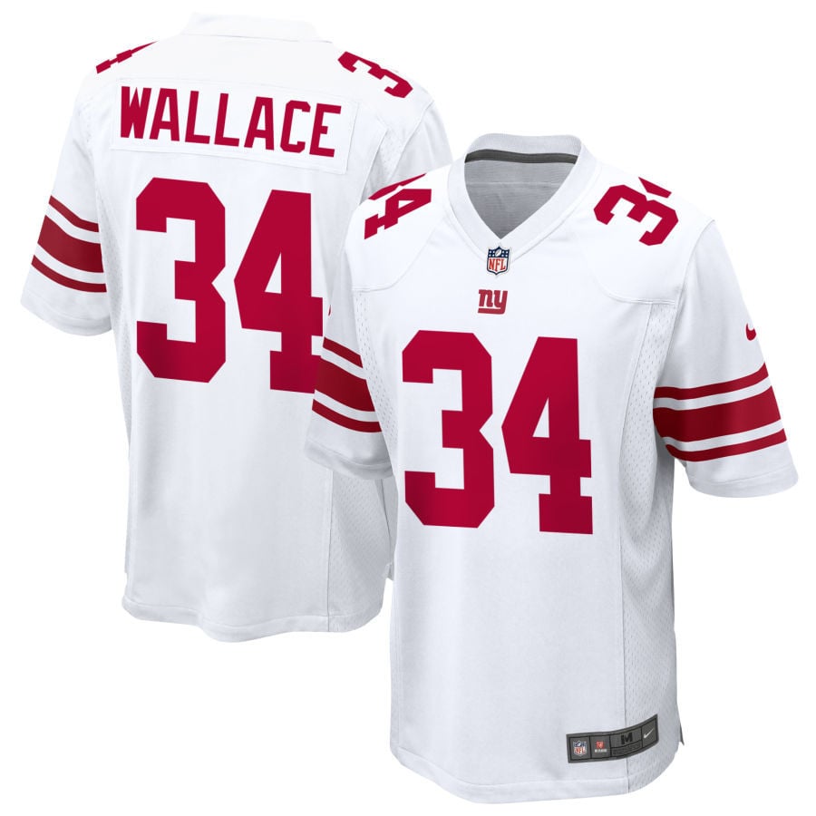 K'von Wallace New York Giants 2025 Game Jersey - White