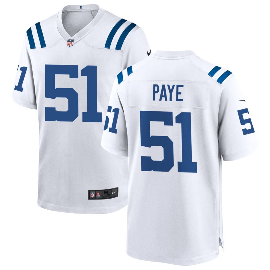 Kwity Paye Indianapolis Colts 2025 Game Jersey - White