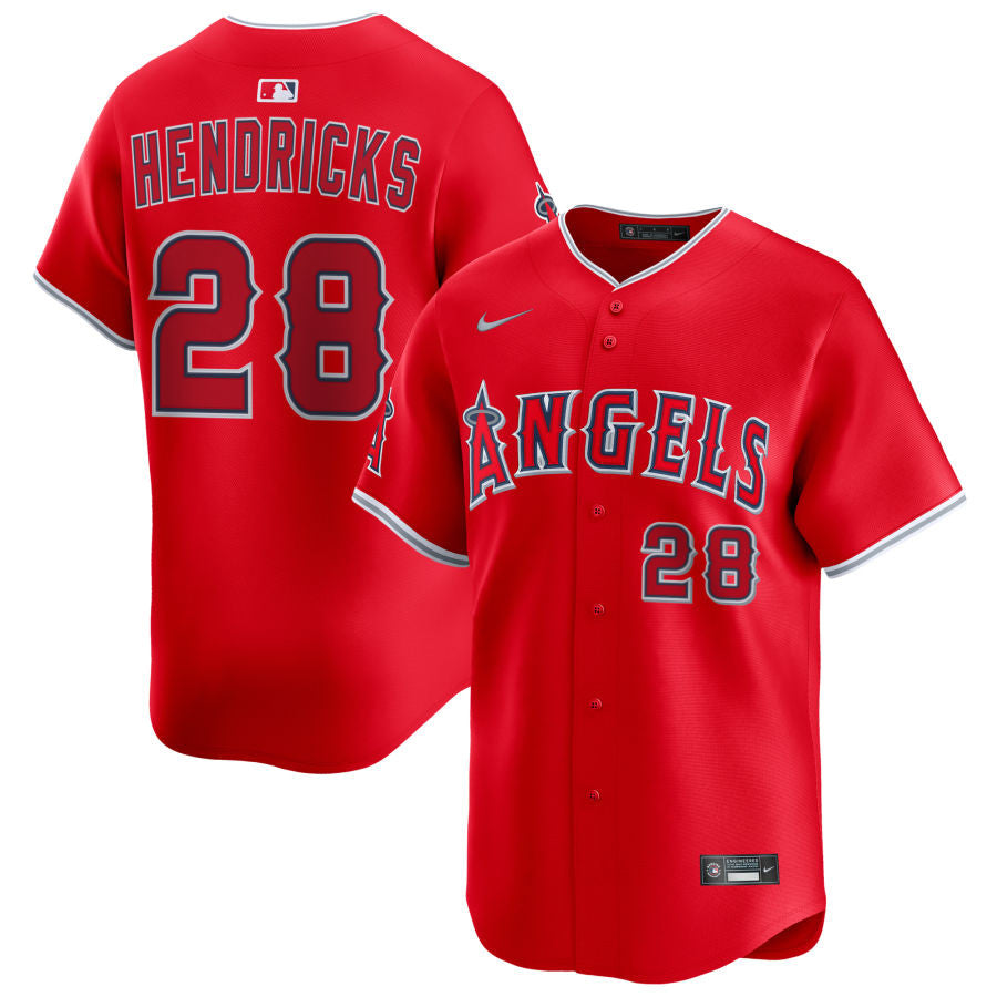 Kyle Hendricks Los Angeles Angels 2025 Alternate Limited Jersey - Red