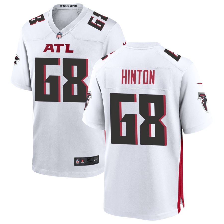 Kyle Hinton Atlanta Falcons 2025 Game Jersey - White