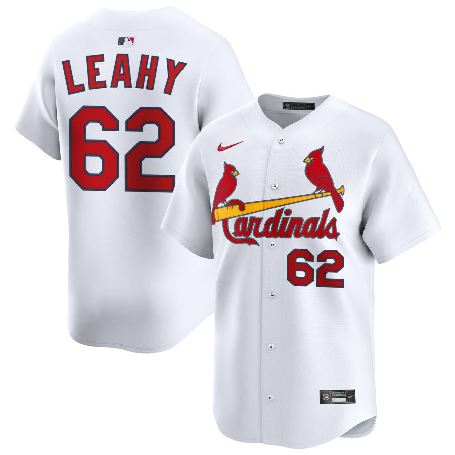 Kyle Leahy St. Louis Cardinals 2025 Home Limited Jersey - White