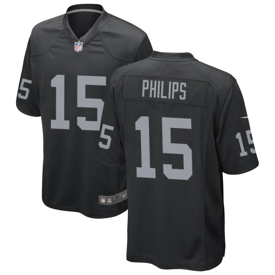 Kyle Philips Las Vegas Raiders 2025 Game Jersey - Black