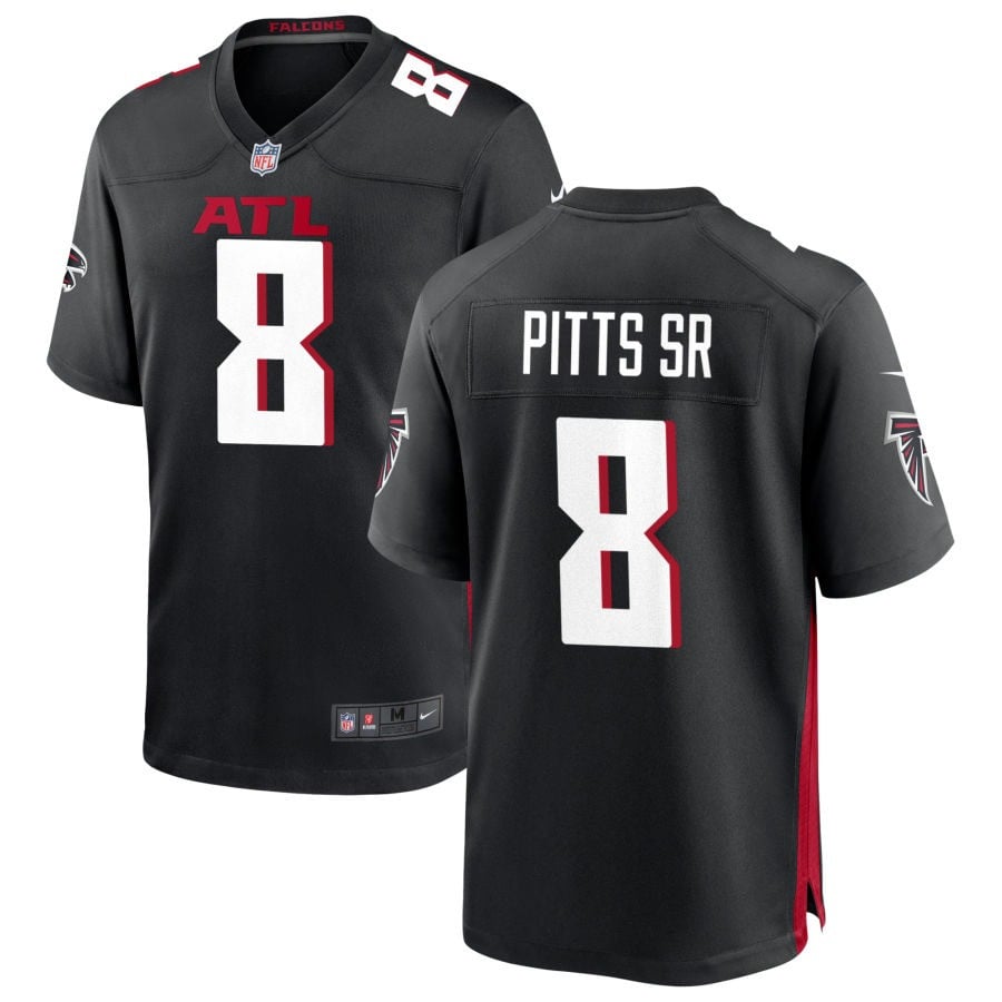Kyle Pitts Sr Atlanta Falcons 2025 Game Jersey - Black