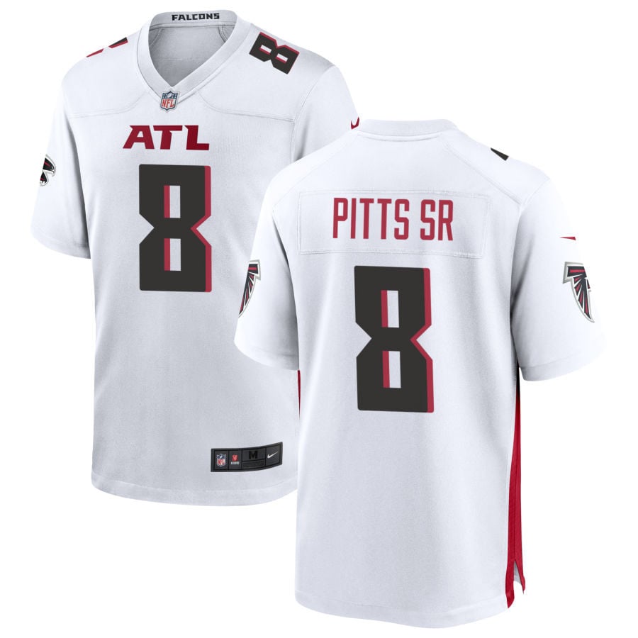 Kyle Pitts Sr Atlanta Falcons 2025 Game Jersey - White