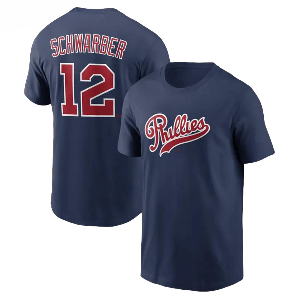 Kyle Schwarber Shirt #12 Philadelphia Phillies Merch 2026 Field of Dreams Stadium Tee Fan Gear