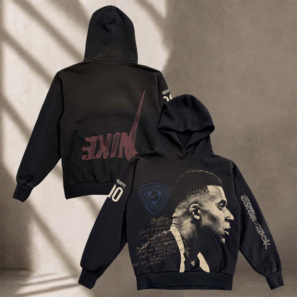 Kylian Mbappe CJ x FIFA World Cup 2026 Athletes Series Black Hoodie #10 Kylian Mbappe Merch