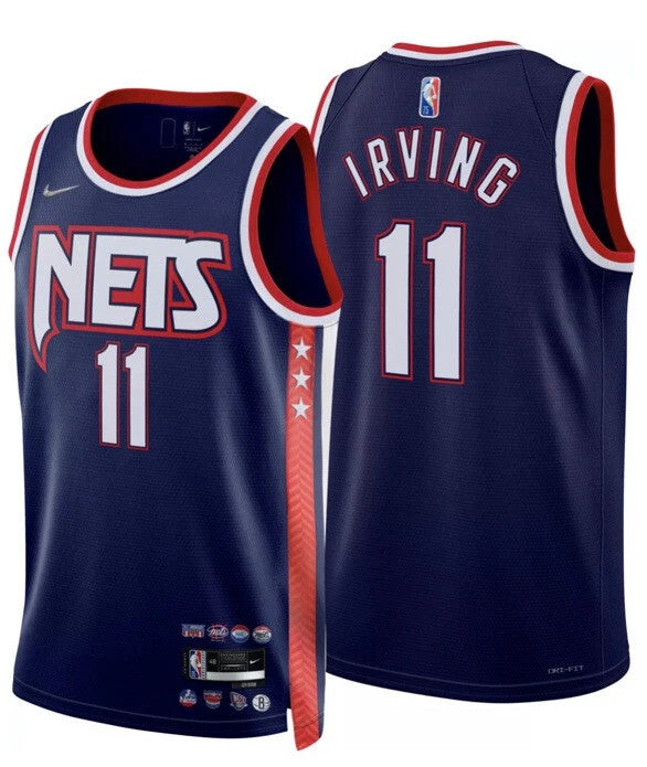 Kyrie Irving Brooklyn Nets 2025 City Edition Swingman Jersey - Navy