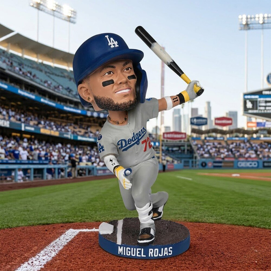 LA Dodgers Miguel Rojas Game 7 Home Run Funko Pop 2026 Giveaway Dodgers Merch Fan Gifts