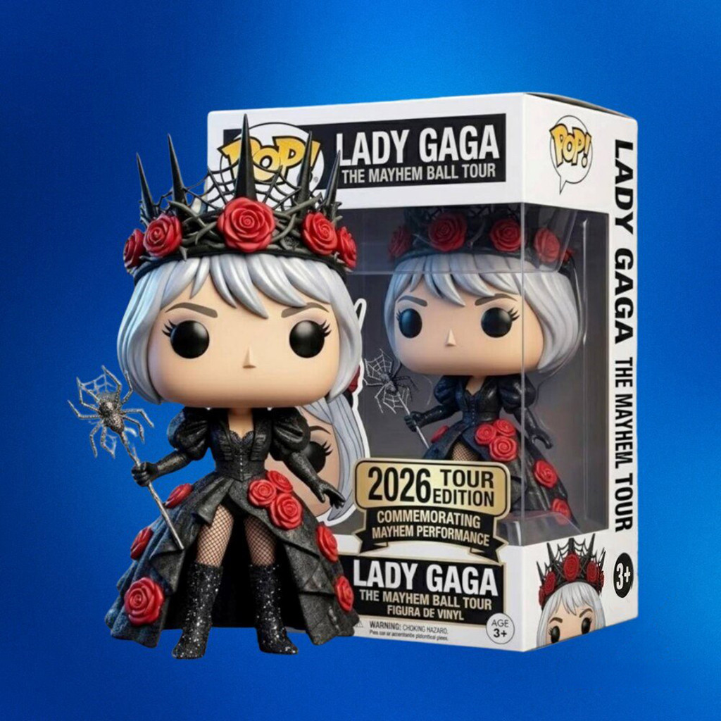 Lady Gaga 2026 The Mayhem Ball Tour Collectible Funko Pop Figure Lady Gaga Merch Fan Gifts
