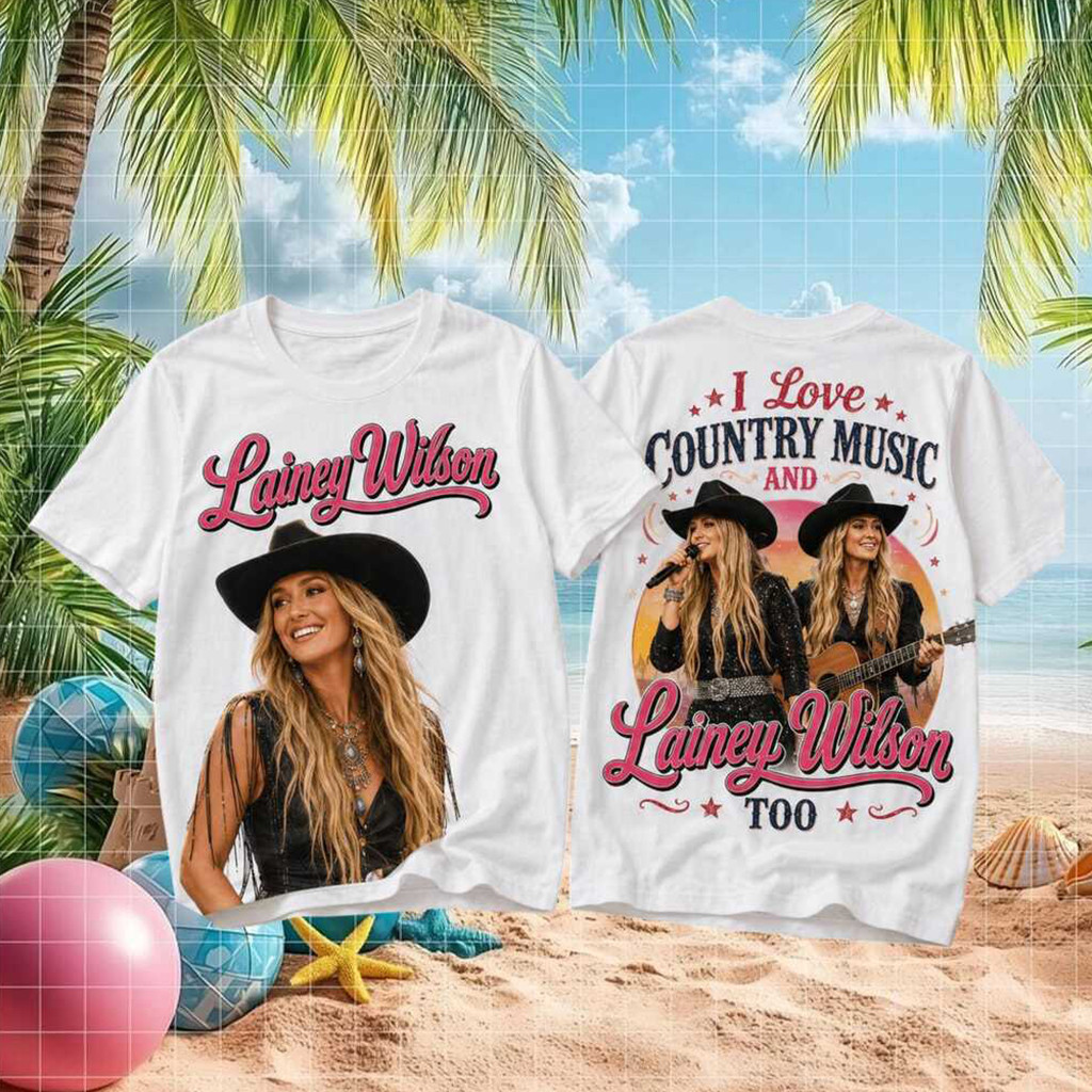 Lainey Wilson Country Music Star Tour 2026 T-Shirt Lainey Wilson Merch Unique Gift For Husband