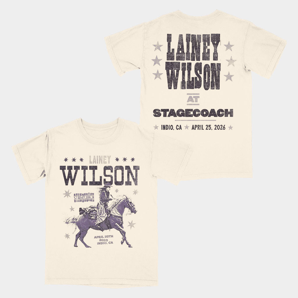 Lainey Wilson Merch 2026 Stagecoach Rider T-Shirt Lainey Wilson Tour Merch Gifts For Music Fans
