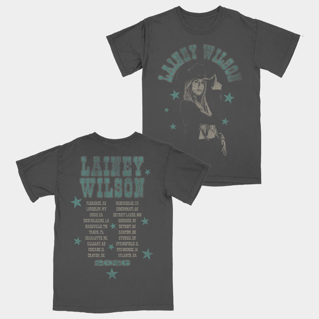 Lainey Wilson Merch 2026 Tour T-Shirt Lainey Wilson Tour Merch Gifts For Country Music Fans
