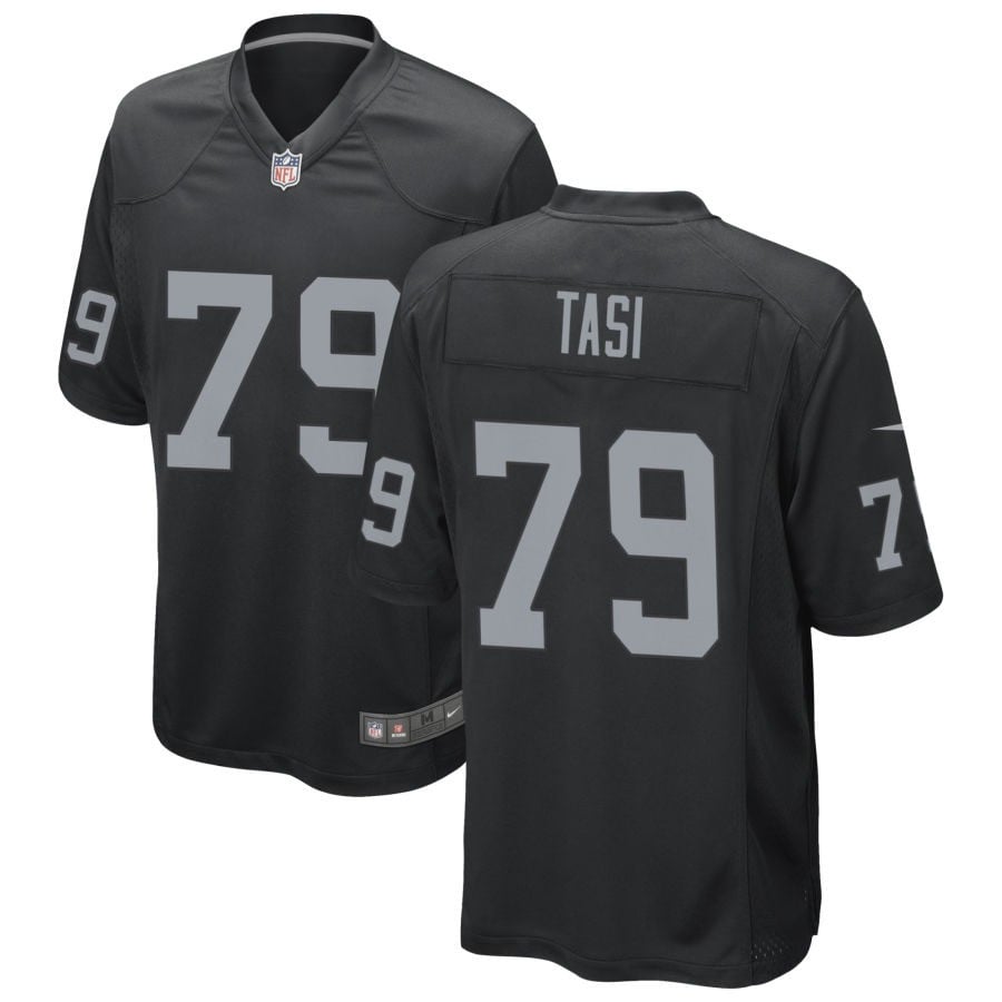 Laki Tasi Las Vegas Raiders 2025 Game Jersey - Black