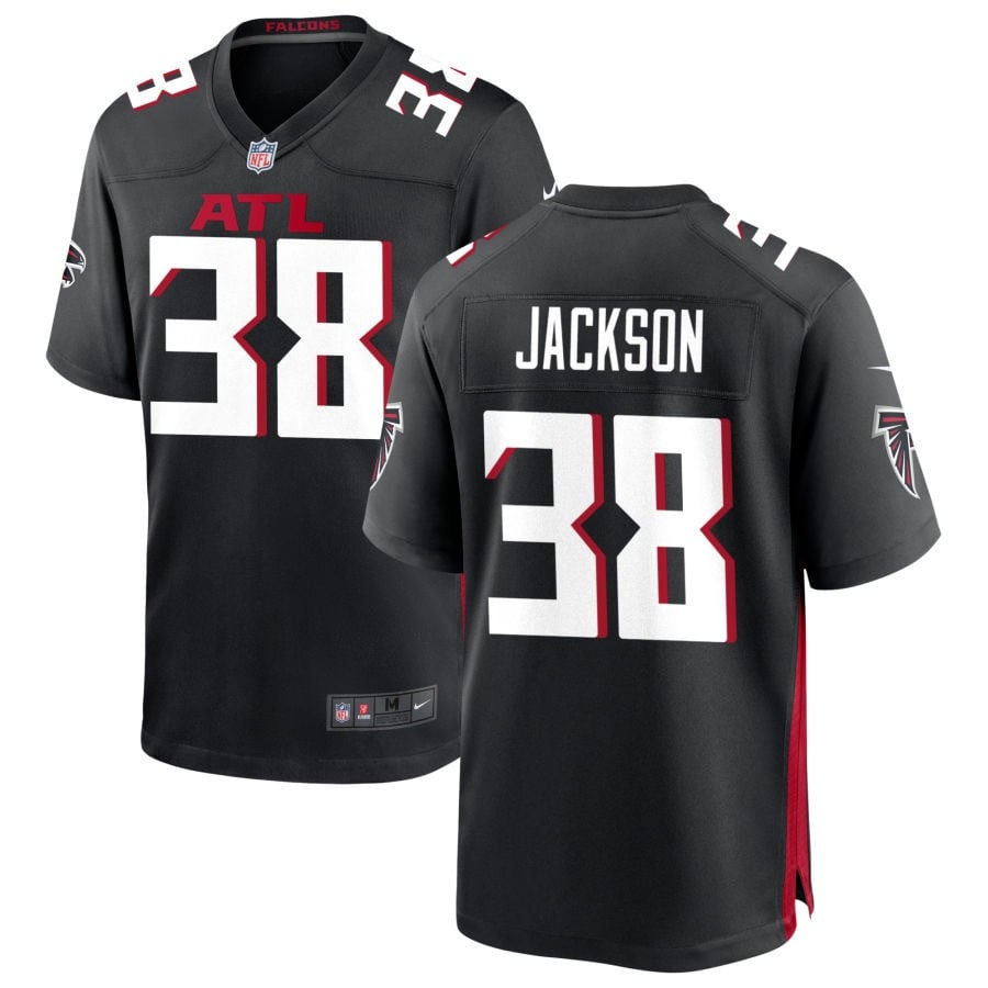 Lamar Jackson Atlanta Falcons 2025 Game Jersey - Black