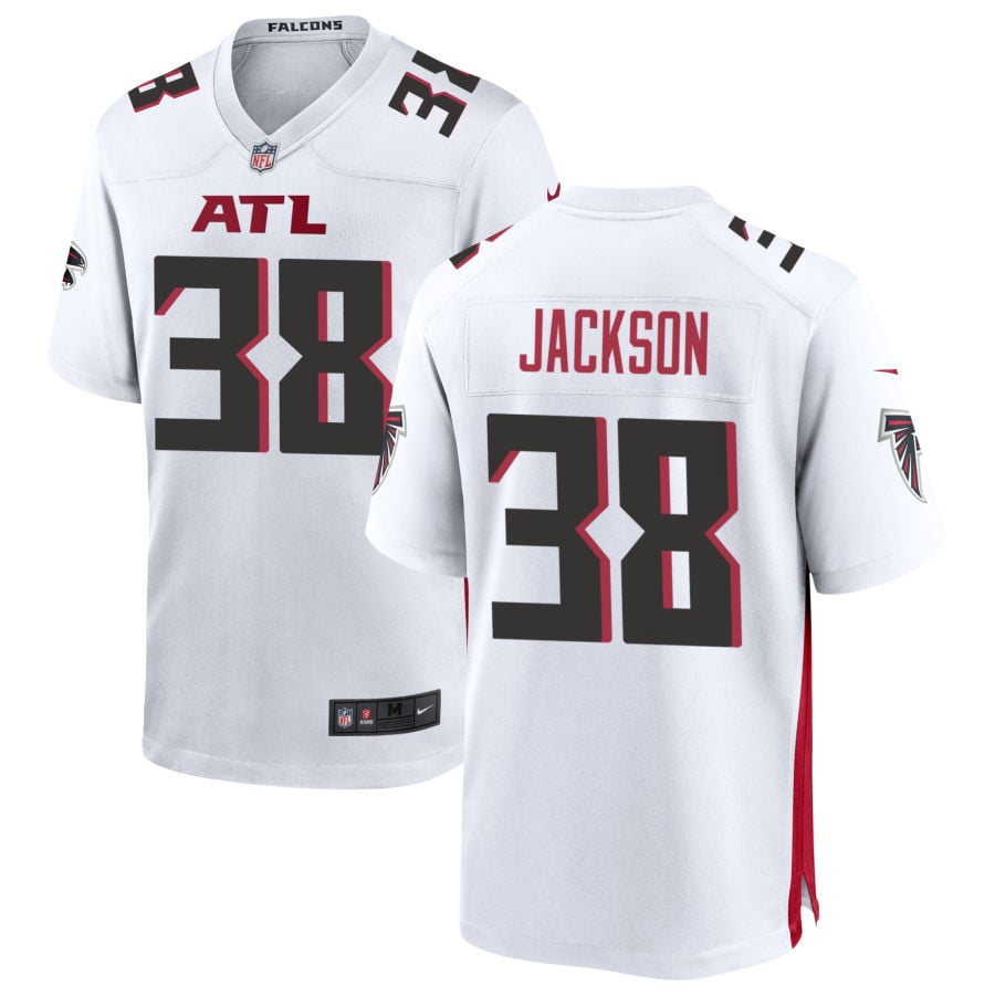 Lamar Jackson Atlanta Falcons 2025 Game Jersey - White