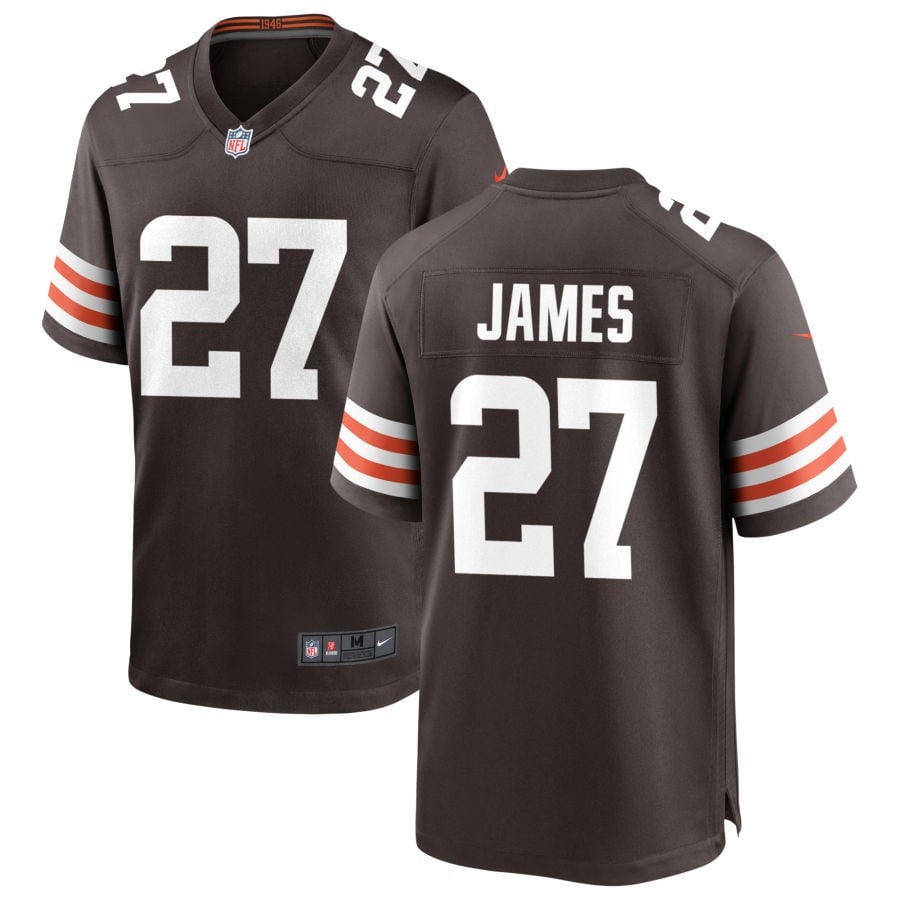 LaMareon James Cleveland Browns 2025 Game Jersey - Brown