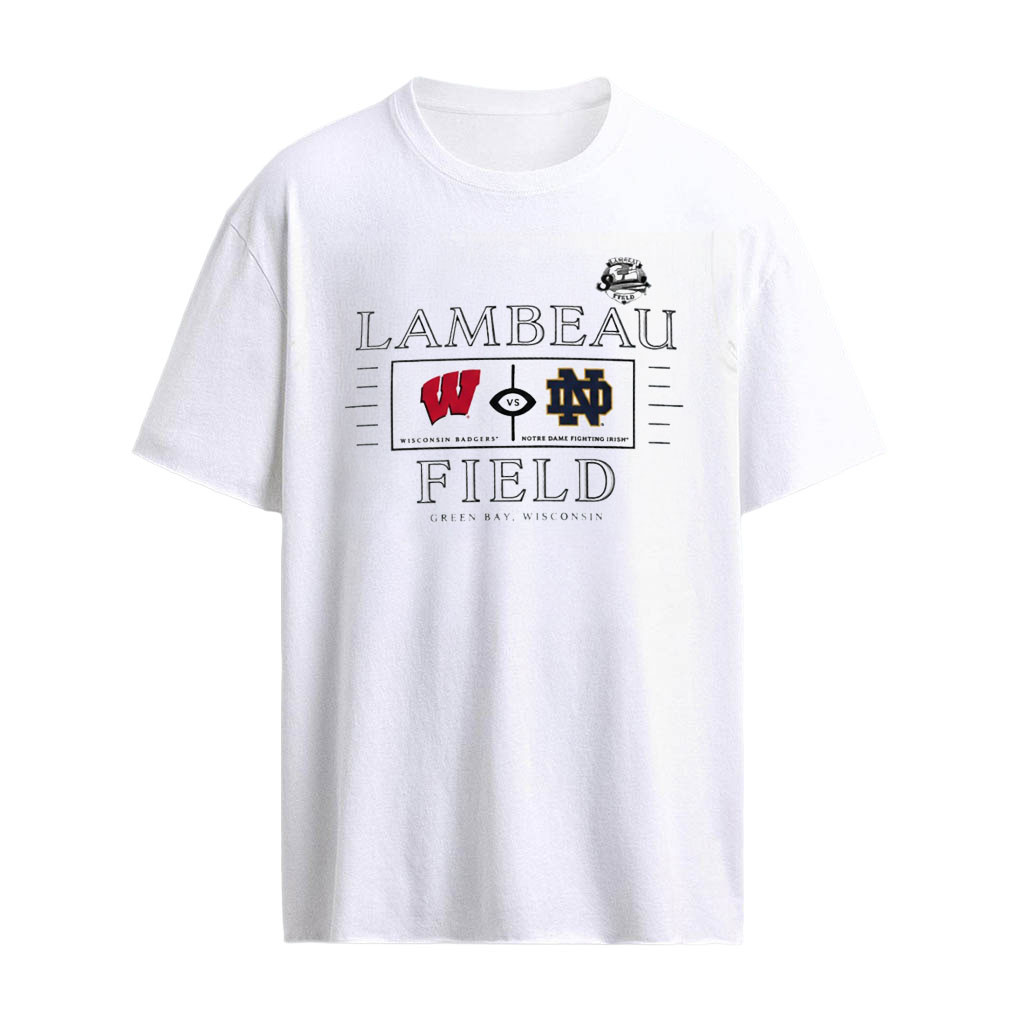 Lambeau Field Shamrock Series Wisconsin vs Notre Dame Shirt
