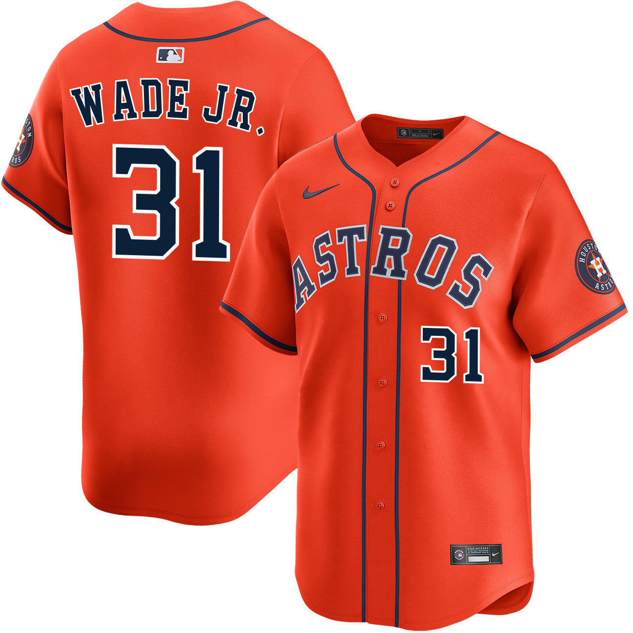 LaMonte Wade Jr. Houston Astros 2026 Alternate Limited Jersey - Orange