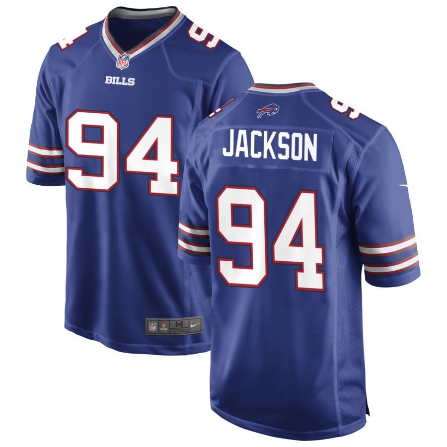 Landon Jackson Buffalo Bills 2025 Game Jersey - Royal