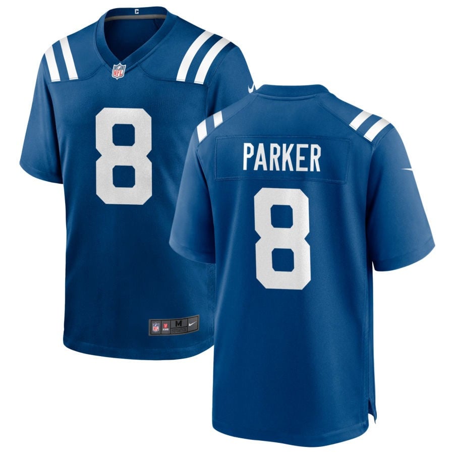 Landon Parker Indianapolis Colts 2025 Game Jersey - Royal