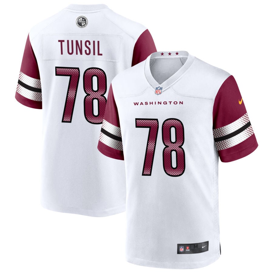 Laremy Tunsil Washington Commanders 2025 Game Player Jersey - White