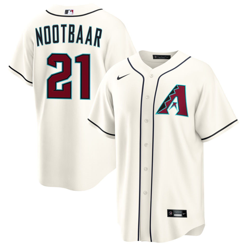 Lars Nootbaar Arizona Diamondbacks 2026 Home Jersey - Cream