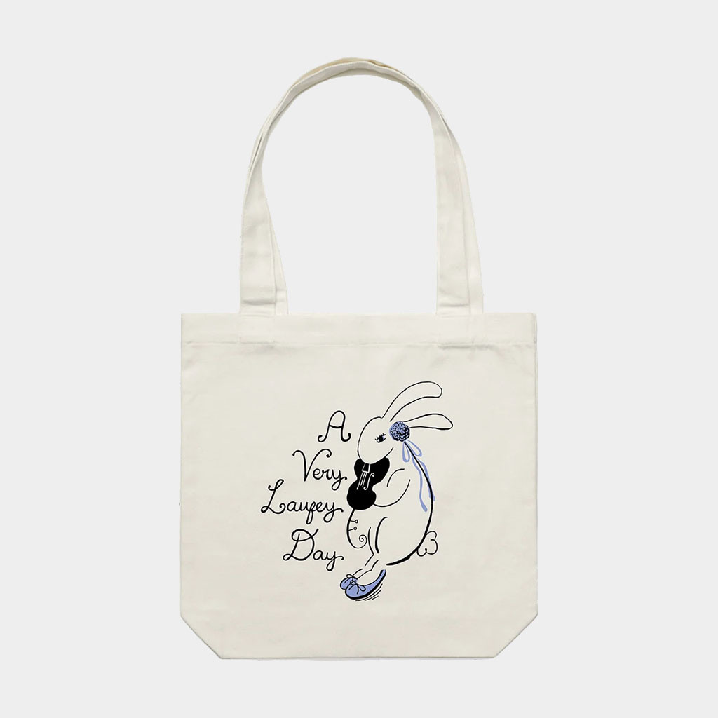 Laufey Merch 2026 AVLD26 Bunny Tote Bag Birthday Presents For Sisters