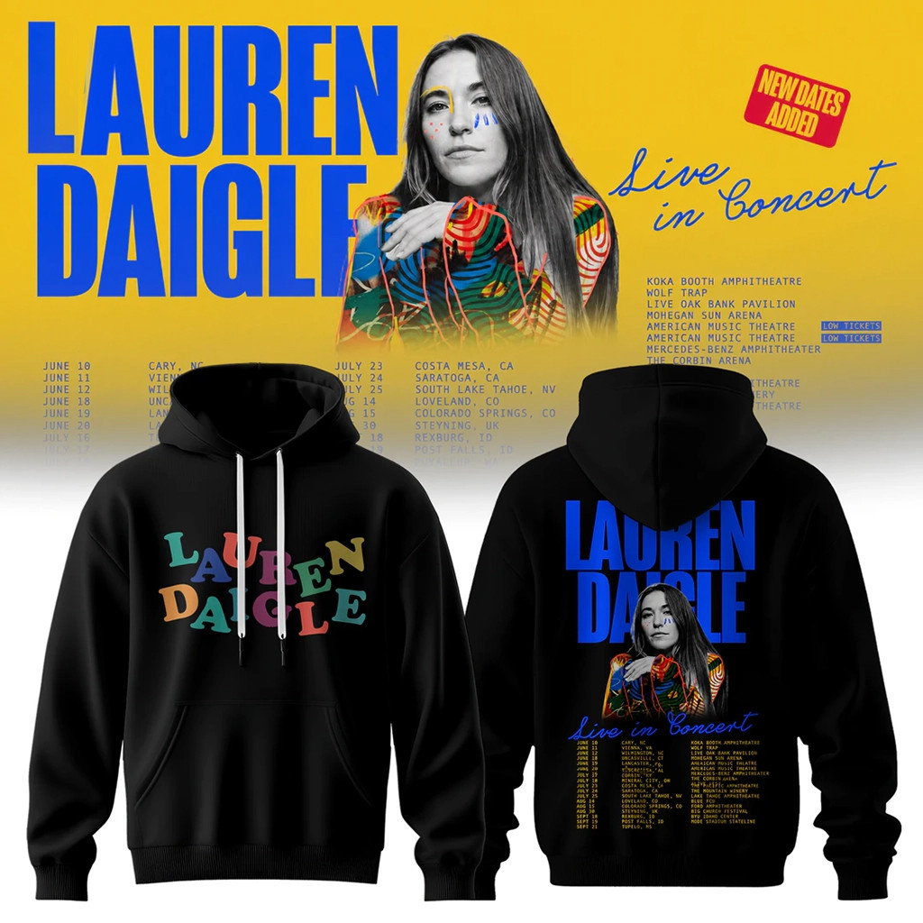 Lauren Daigle Live In Concert Hoodie Lauren Daigle Merch Birthday Ideas For Father