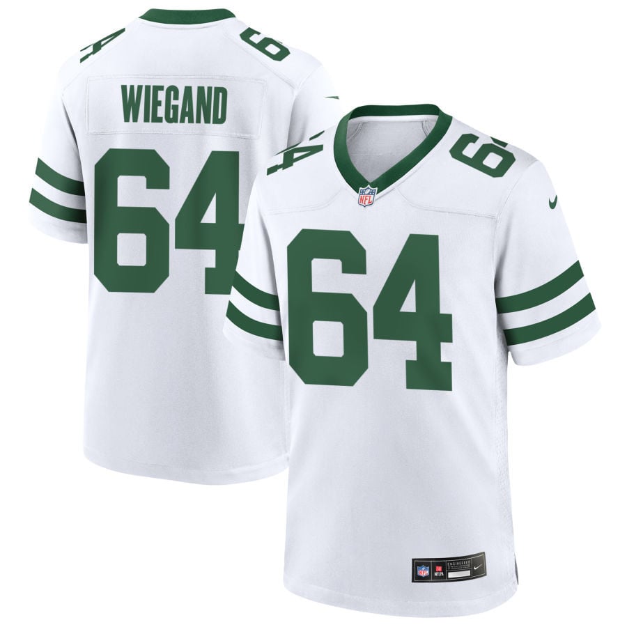 Leander Wiegand New York Jets 2025 Game Jersey - Legacy White