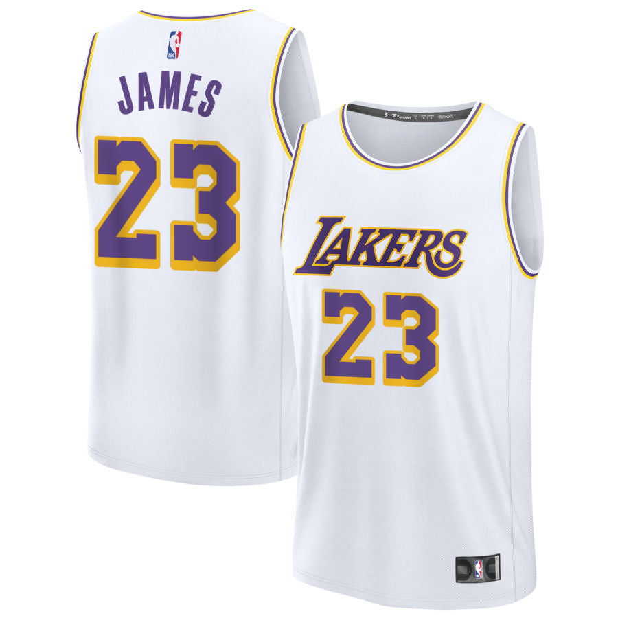 LeBron James Los Angeles Lakers 2025 Association Edition Jersey - White