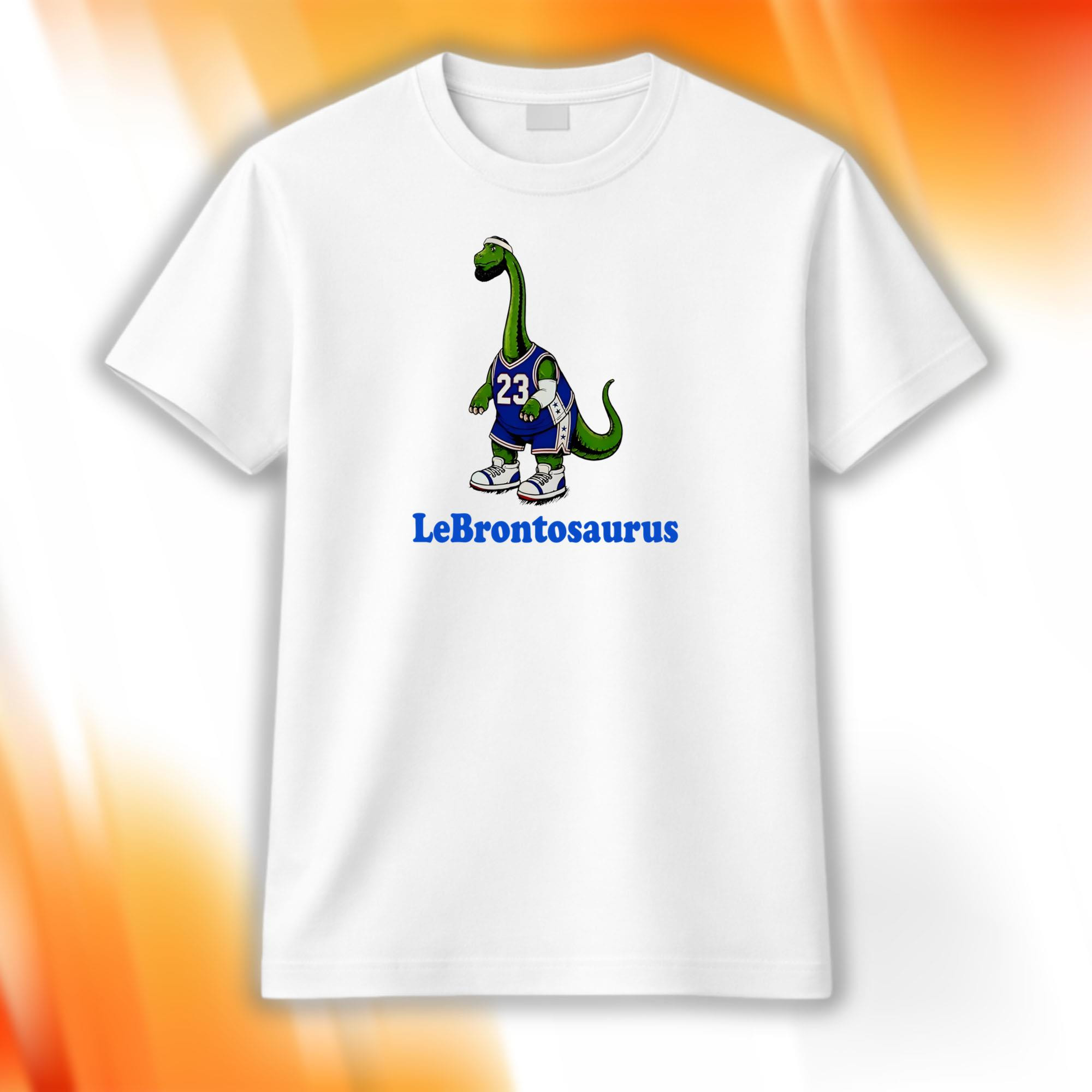 LeBron James Merch 2026 LeBrontosaurus Shirt Philadelphia 76ers Merch Basketball Fan Gifts
